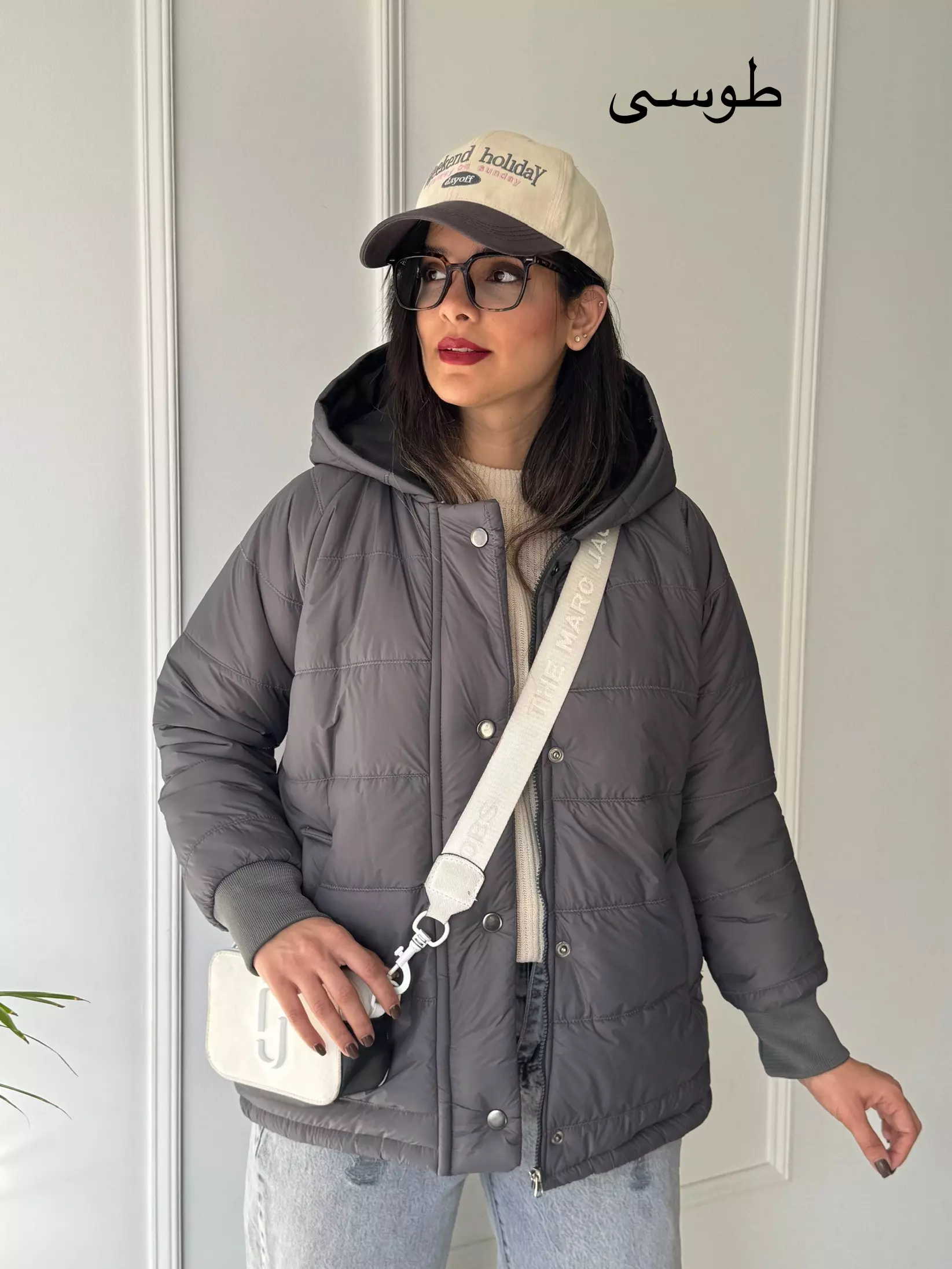 کاپشن کلاهدار سبا